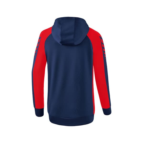 Erima Sweatshirt Med Fuld Lynlås Six Wings Training Rød 44 Kvinde