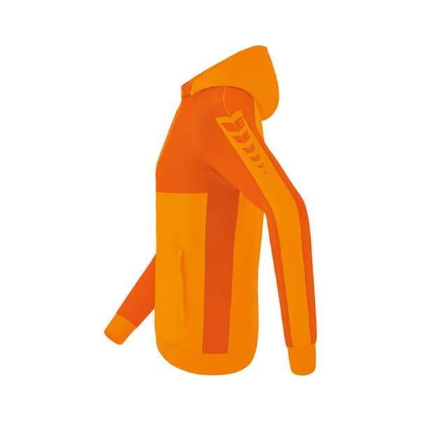 Erima Sweatshirt Med Fuld Lynlås Six Wings Training Orange XL Mand