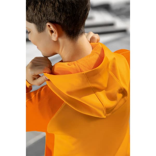 Erima Sweatshirt Med Fuld Lynlås Six Wings Training Orange 40 Kvinde