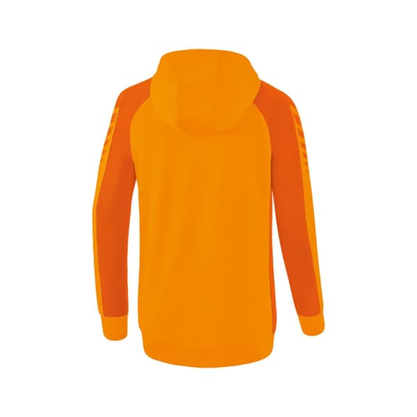 Erima Sweatshirt Med Fuld Lynlås Six Wings Training Orange 40 Kvinde