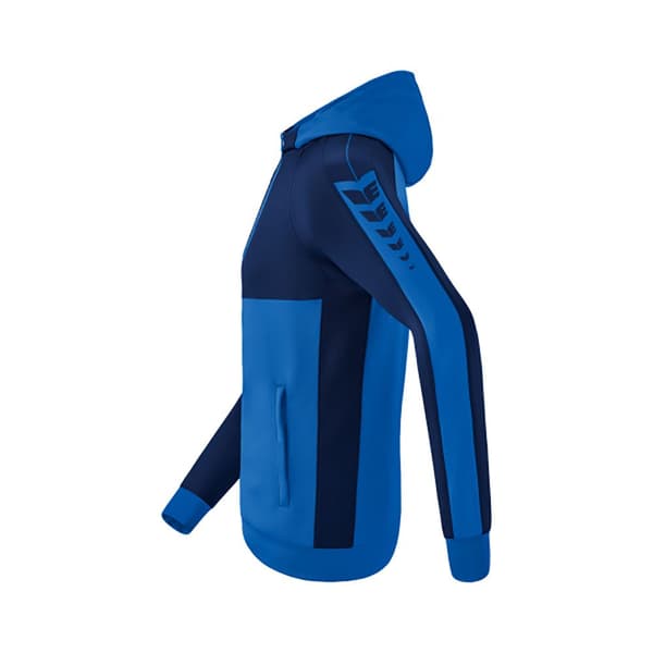 Erima Sweatshirt Med Fuld Lynlås Six Wings Training Blå M Mand