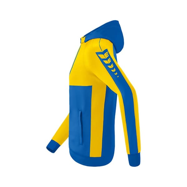 Erima Sweatshirt Med Fuld Lynlås Six Wings Training Gul 140 cm Dreng