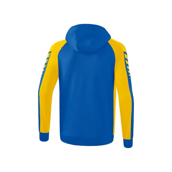 Erima Sweatshirt Med Fuld Lynlås Six Wings Training Gul 140 cm Dreng