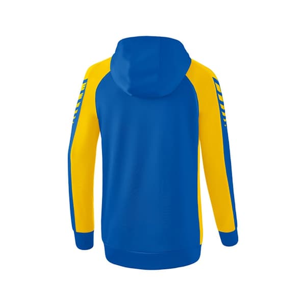 Erima Sweatshirt Med Fuld Lynlås Six Wings Training Blå 38 Kvinde