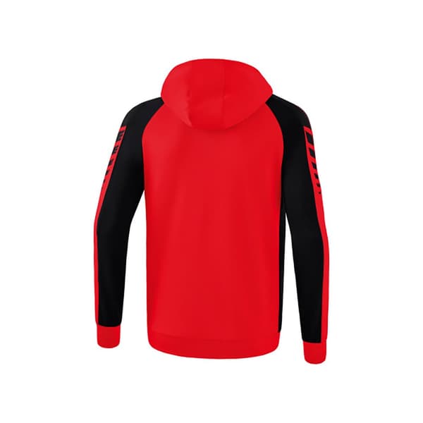Erima Sweatshirt Med Fuld Lynlås Six Wings Training Rød 116 cm Dreng