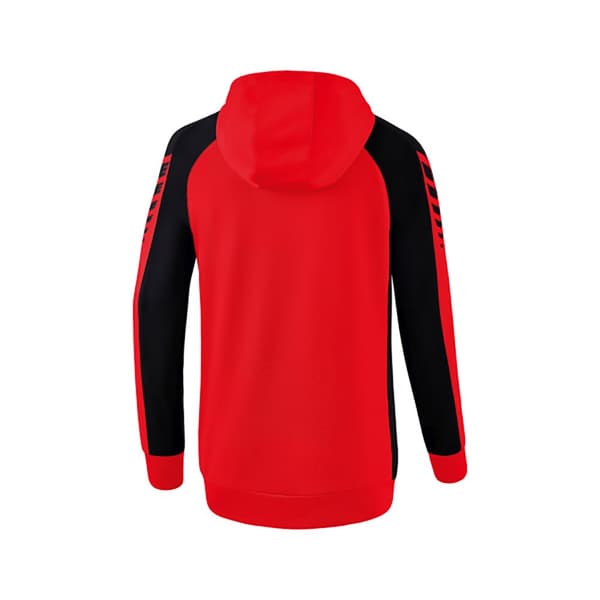 Erima Sweatshirt Med Fuld Lynlås Six Wings Training Rød 40 Kvinde