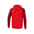 Miniatyrbillede 2 af 3: Erima Sweatshirt Med Fuld Lynlås Six Wings Training Rød 152 cm Dreng
