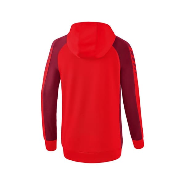 Erima Sweatshirt Med Fuld Lynlås Six Wings Training Rød 38 Kvinde