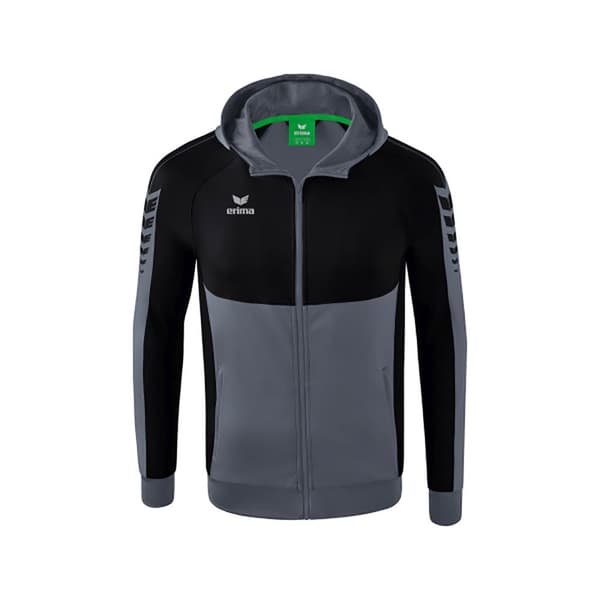Erima Sweatshirt Med Fuld Lynlås Six Wings Training Grå 164 cm Dreng