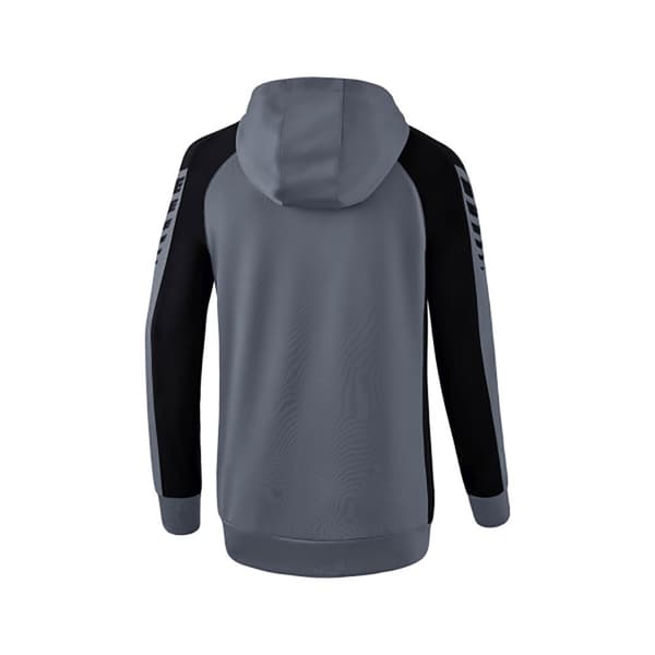 Erima Sweatshirt Med Fuld Lynlås Six Wings Training Sort,Grå 38 Kvinde