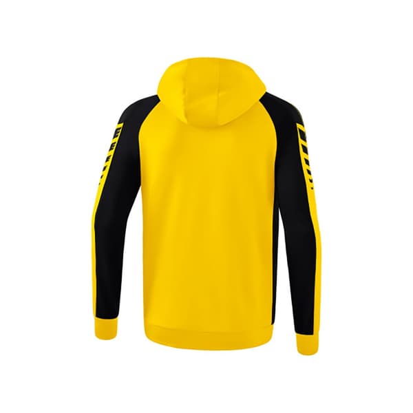 Erima Sweatshirt Med Fuld Lynlås Six Wings Training Gul 164 cm Dreng
