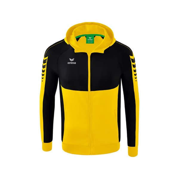 Erima Sweatshirt Med Fuld Lynlås Six Wings Training Gul 164 cm Dreng
