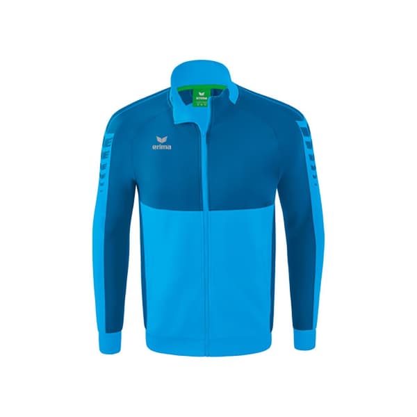 Erima Sweatshirt Med Fuld Lynlås Six Wings Worker Blå 116 cm Dreng