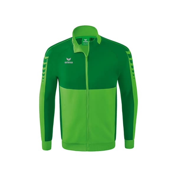 Erima Sweatshirt Med Fuld Lynlås Six Wings Worker Grøn L Mand