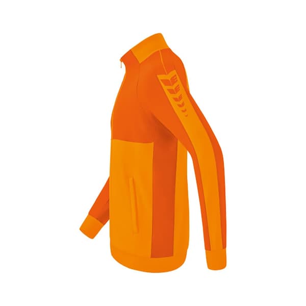Erima Sweatshirt Med Fuld Lynlås Six Wings Worker Orange 152 cm Dreng