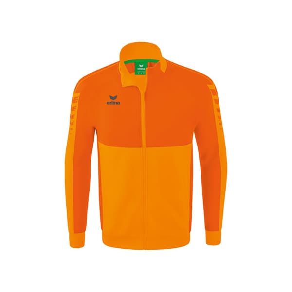 Erima Sweatshirt Med Fuld Lynlås Six Wings Worker Orange M Mand
