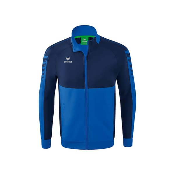 Erima Sweatshirt Med Fuld Lynlås Six Wings Worker Blå 3XL Mand