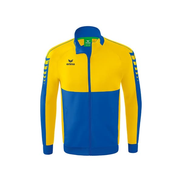 Erima Sweatshirt Med Fuld Lynlås Six Wings Worker Gul S Mand