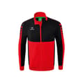 Miniatyrbillede 1 af 3: Erima Sweatshirt Med Fuld Lynlås Six Wings Worker Rød 116 cm Dreng