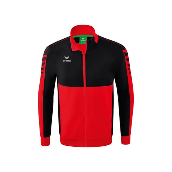 Erima Sweatshirt Med Fuld Lynlås Six Wings Worker Rød 116 cm Dreng