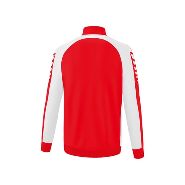 Erima Sweatshirt Med Fuld Lynlås Six Wings Worker Rød 2XL Mand