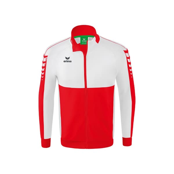 Erima Sweatshirt Med Fuld Lynlås Six Wings Worker Rød 2XL Mand