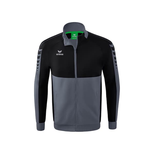 Erima Sweatshirt Med Fuld Lynlås Six Wings Worker Grå 152 cm Dreng