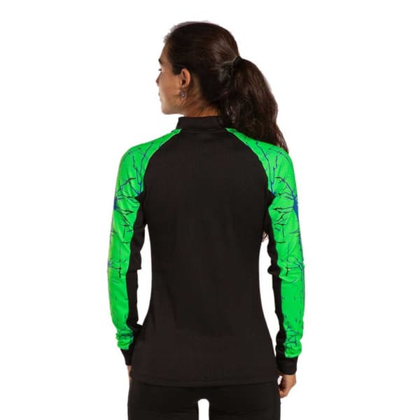 Joma Halv Lynlå Sweatshirt Elite Ix Grøn L Kvinde