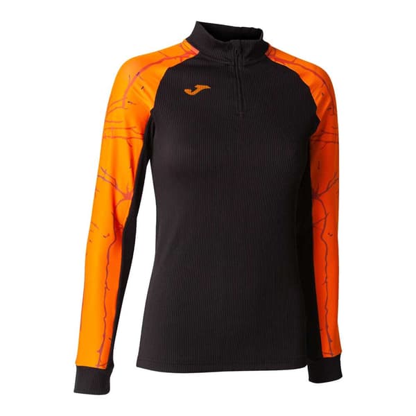 Joma Tröja Med Halv Dragkedja Elite Ix Orange 12-14 Years Pojke