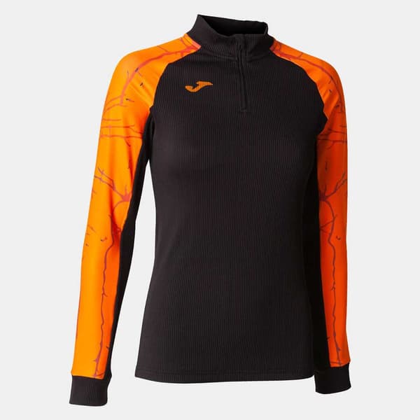 Joma Tröja Med Halv Dragkedja Elite Ix Orange M Kvinna