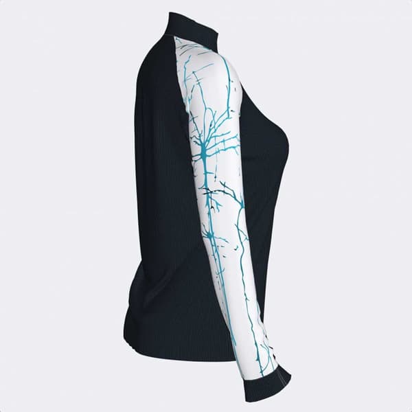 Joma Halv Lynlå Sweatshirt Elite Ix Sort S Kvinde