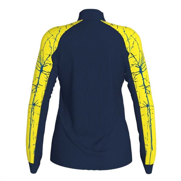 Joma Halv Lynlå Sweatshirt Elite Ix Blå L Kvinde