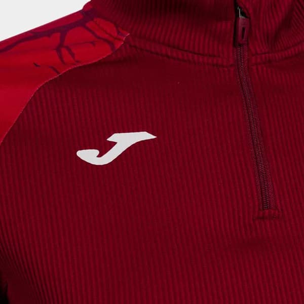 Joma Tröja Med Halv Dragkedja Elite Ix Röd 9-10 Years Pojke