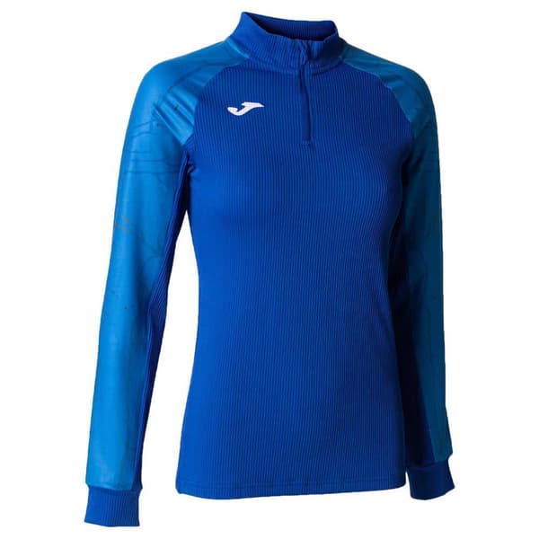 Joma Tröja Med Halv Dragkedja Elite Ix Blå 7-8 Years Pojke