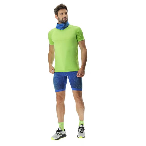 Uyn Kortärmad T-shirt Running Exceleration Grönt 2XL Man