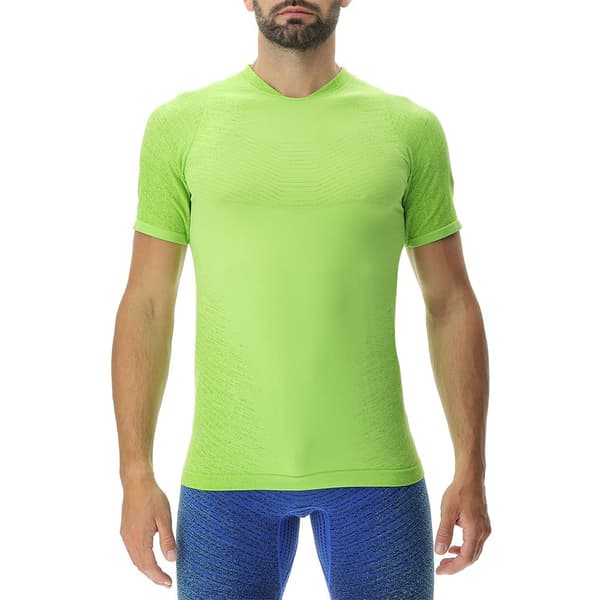 Uyn Kortärmad T-shirt Running Exceleration Grönt 2XL Man
