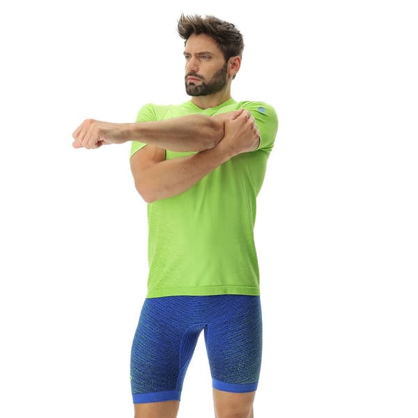 Uyn Kortärmad T-shirt Running Exceleration Grönt M Man