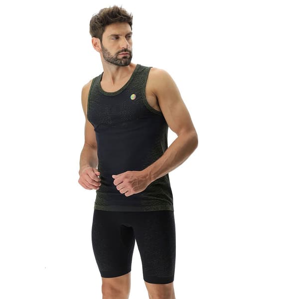 Uyn Ärmlös T-shirt Running Exceleration Svart 2XL Man