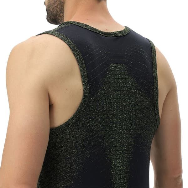 Uyn Ärmlös T-shirt Running Exceleration Svart 2XL Man