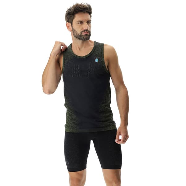 Uyn Ärmlös T-shirt Running Exceleration Svart 2XL Man