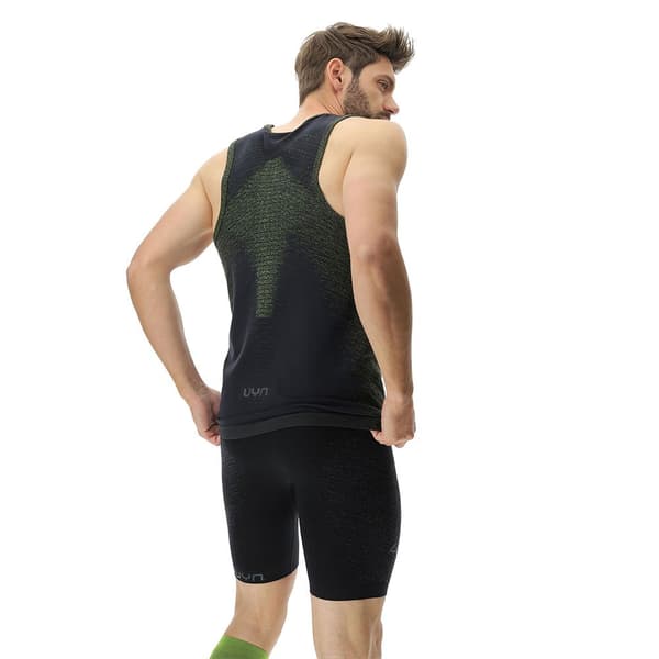 Uyn Ärmlös T-shirt Running Exceleration Svart 2XL Man