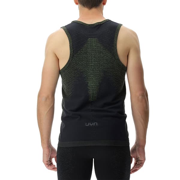 Uyn Ärmlös T-shirt Running Exceleration Svart 2XL Man