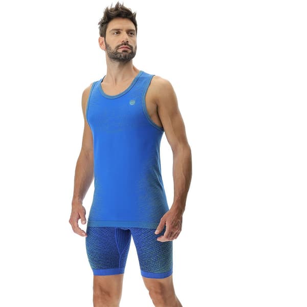 Uyn Ärmlös T-shirt Running Exceleration Blå L Man