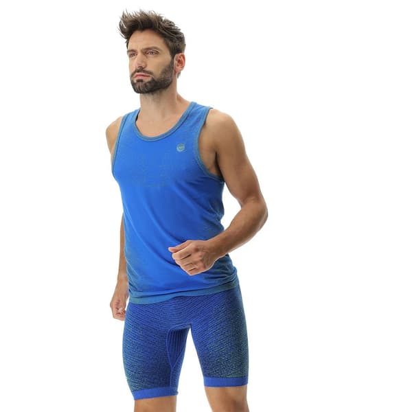 Uyn Ärmlös T-shirt Running Exceleration Blå L Man