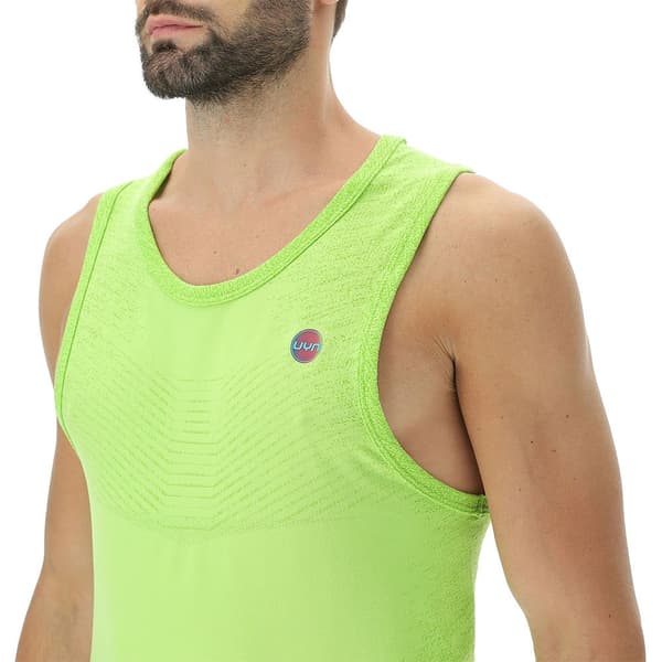 Uyn Ärmlös T-shirt Running Exceleration Grönt S Man