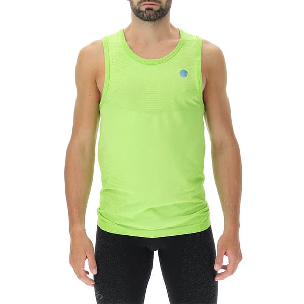 Uyn Ärmlös T-shirt Running Exceleration Grönt S Man