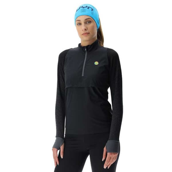 Uyn Langærmet T-shirt Running Exceleration Wind Sort M Kvinde
