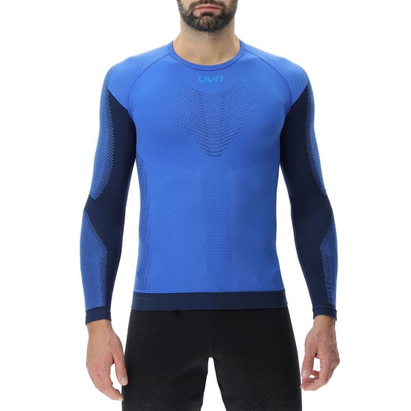 Uyn Langærmet T-shirt Running Pb42 Blå XL Mand