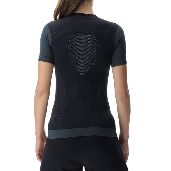 Uyn Kortärmad T-shirt Running Pb42 Svart XS Kvinna