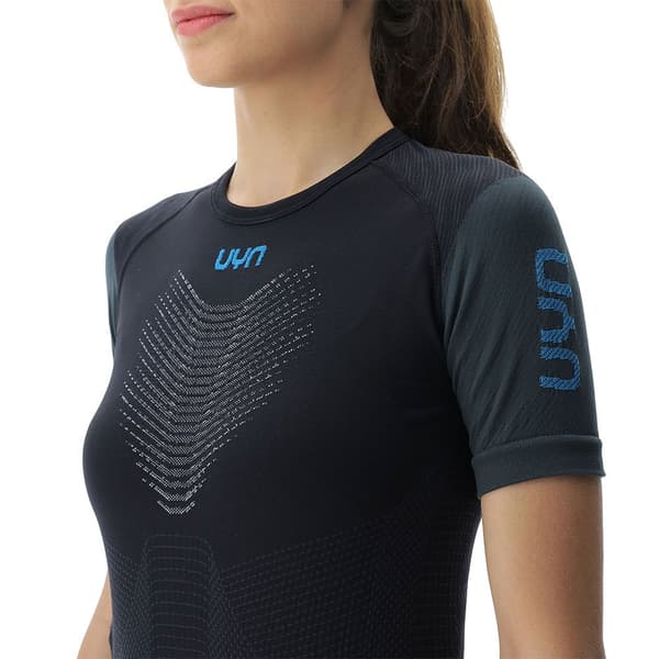 Uyn Kortærmet T-shirt Running Pb42 Sort XL Kvinde